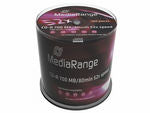 MediaRange CD-R 700 MB – 52×, nicht bedruckbar, 100er Spindel