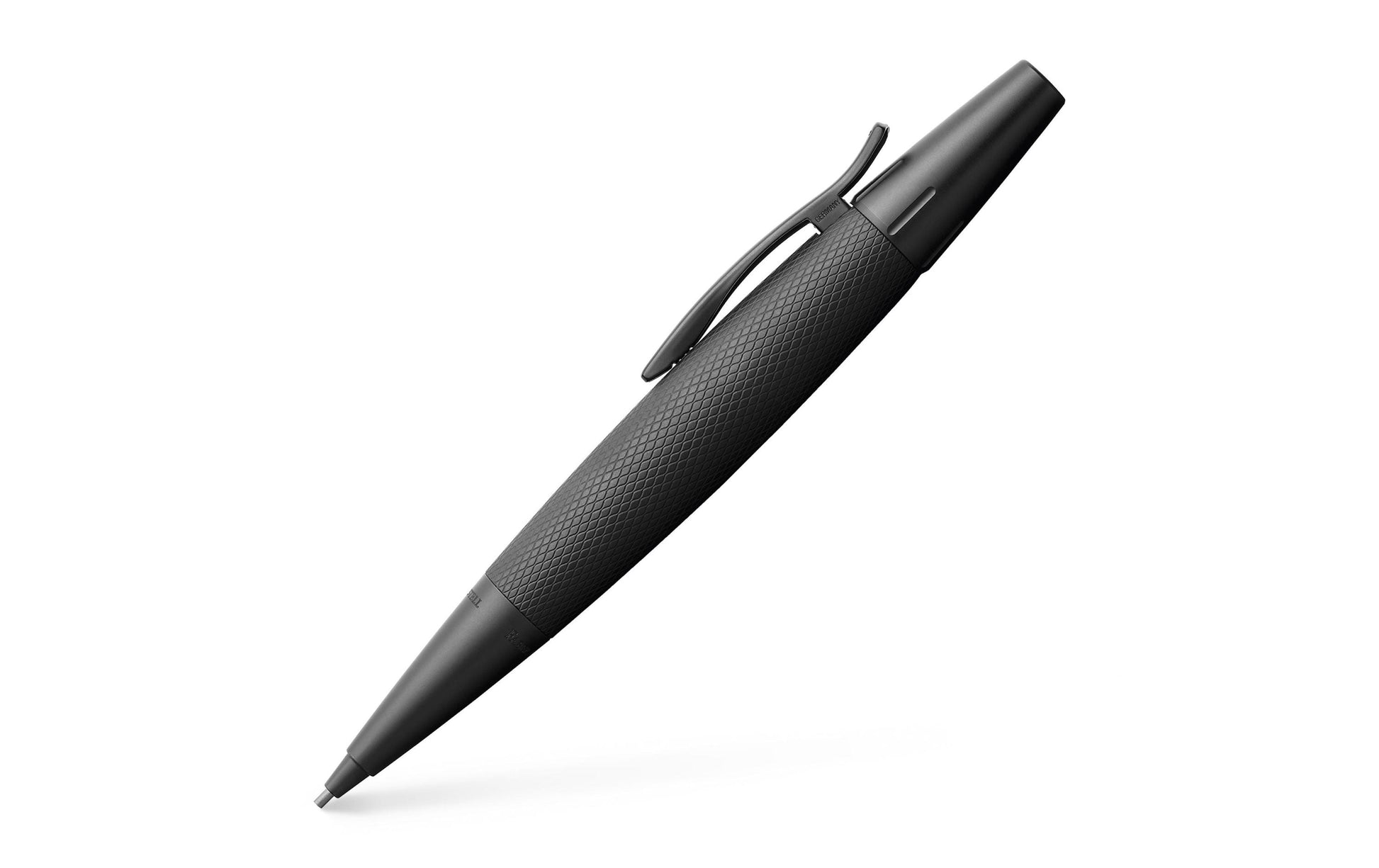 Faber-Castell Drehbleistift e-motion – Integrierter Radiergummi