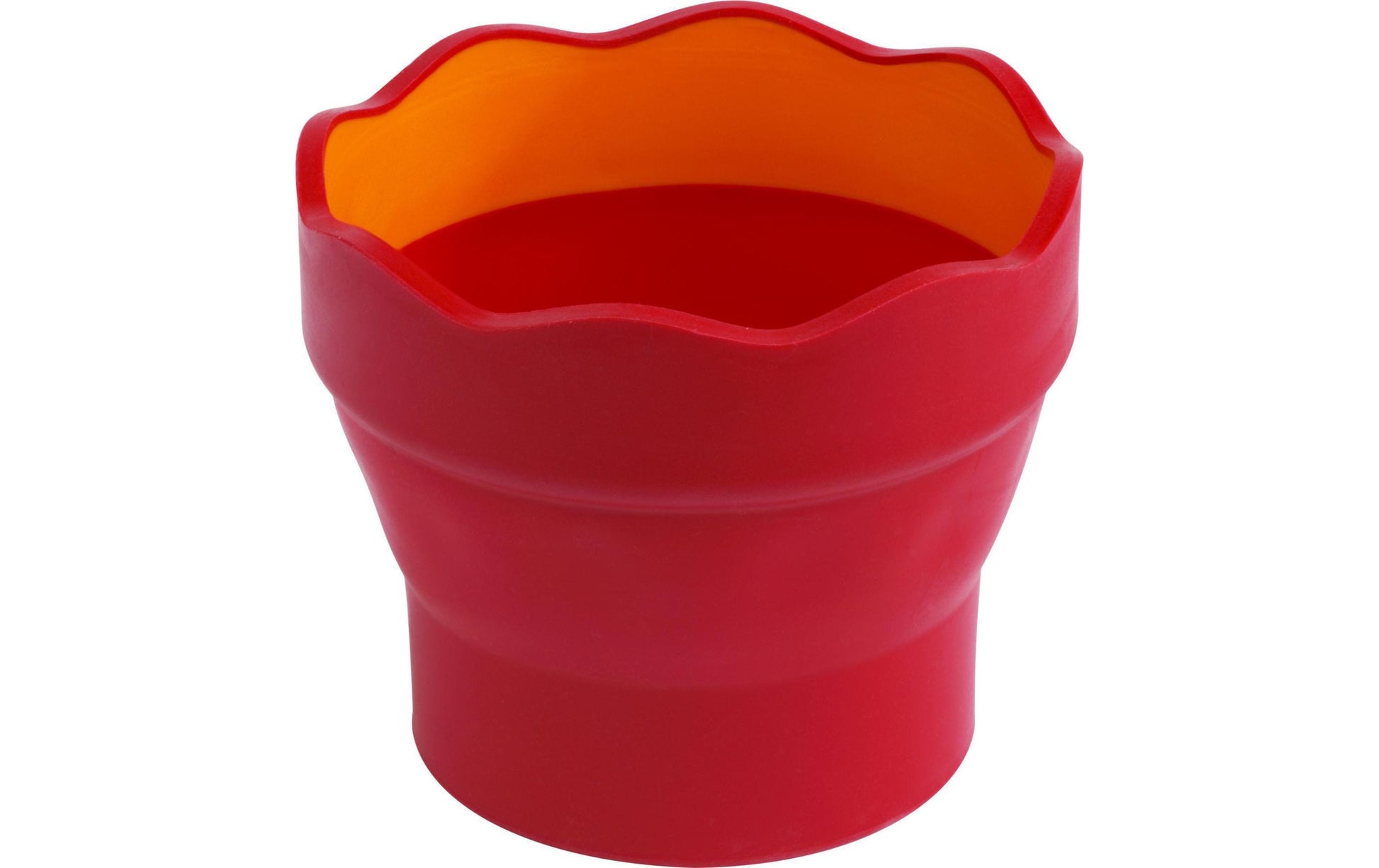 Faber-Castell Wasserbecher – Rot – 98 × 130 × 38 mm