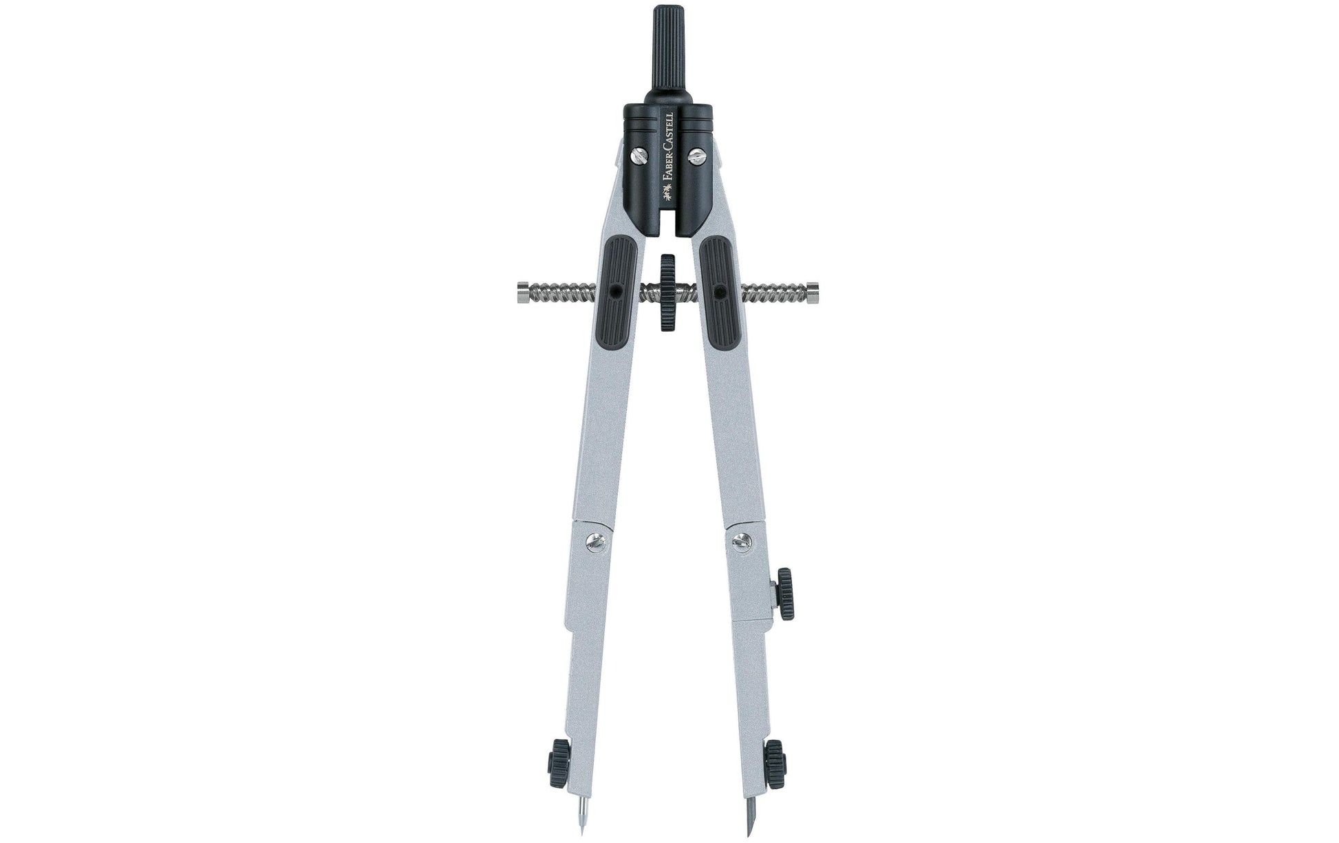 Faber-Castell Schnellverstellzirkel – Länge 170 mm, max. Kreis-Ø 39 cm, Zapfen Ø 4 mm