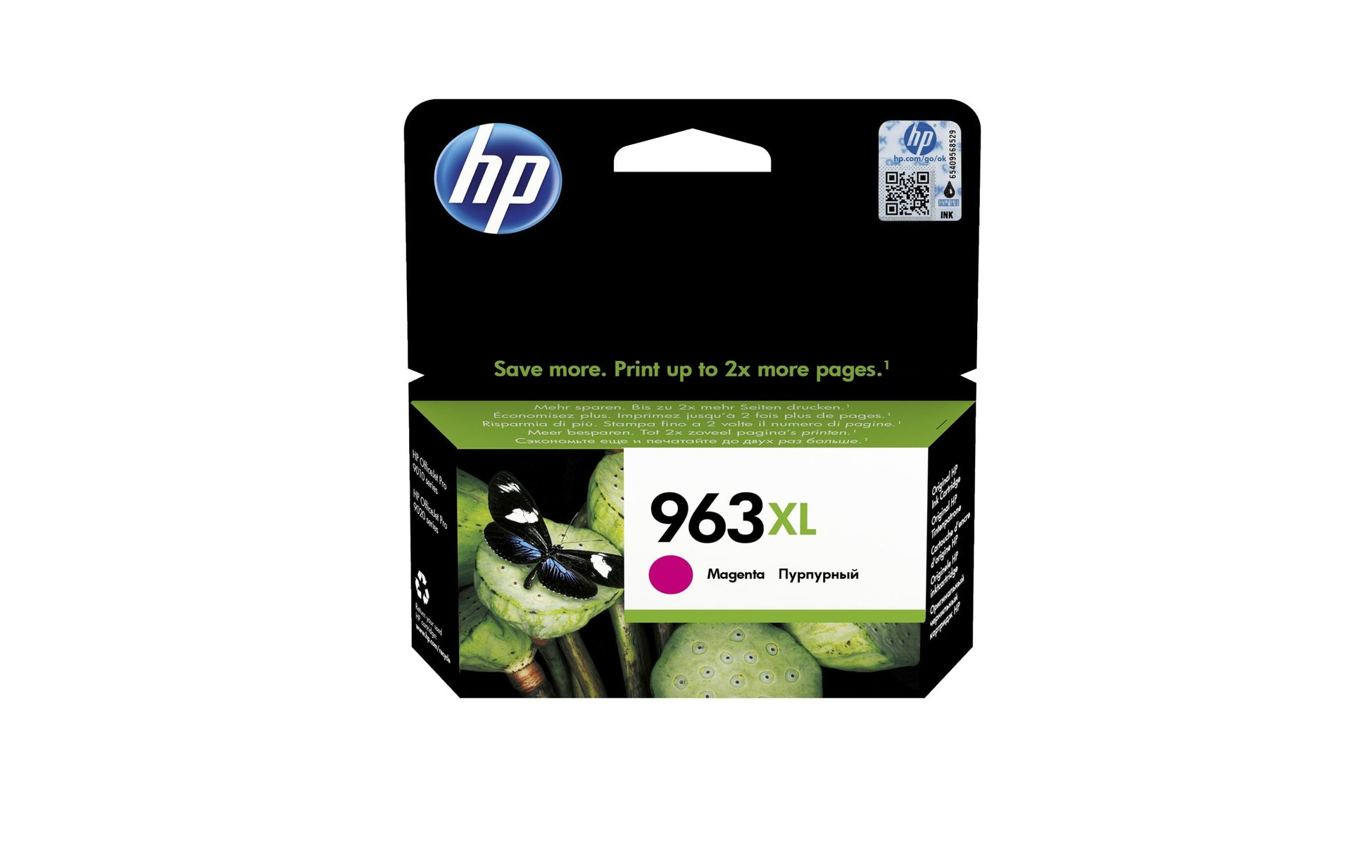 HP Tintenpatrone 963XL, Magenta, 1'600 Seiten