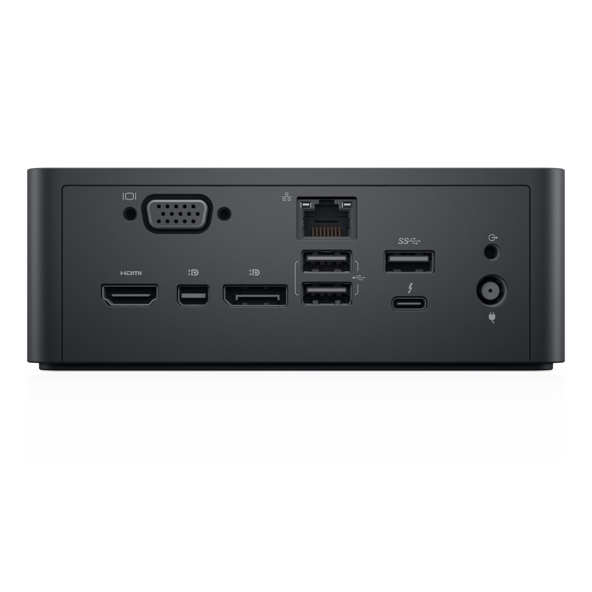 DELL TB18DC Dockingstation – USB-B, 2× DP, 1× HDMI, 5× USB-A, GbE, 3,5 mm Audio, für Precision 7530/7730