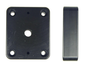 Brodit Montageplatte – AMPS-Befestigung, 42 × 50 × 14 mm