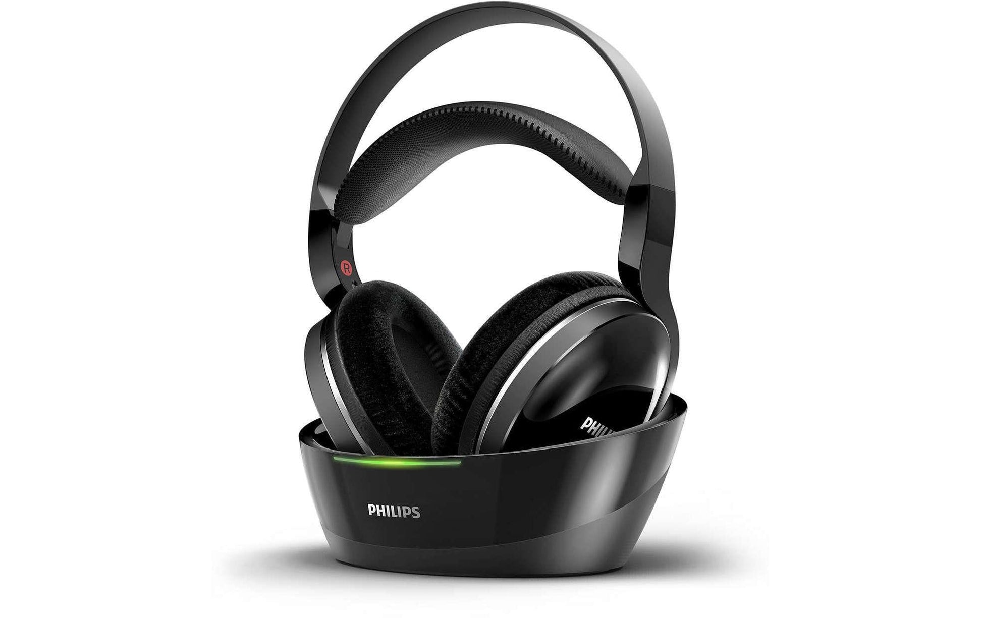 Philips SHD8850/12 – Over-Ear Kopfhörer – Kabellos, offen, Basis-Ladestation – Schwarz – bis 20 h