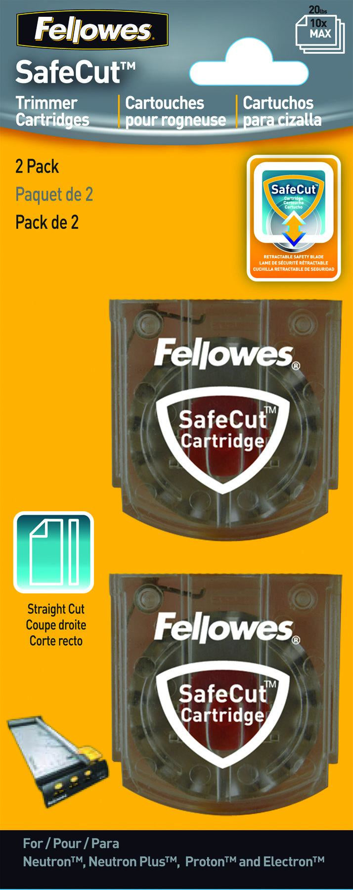 Fellowes Safecut – Ersatzklinge, 3,5 cm