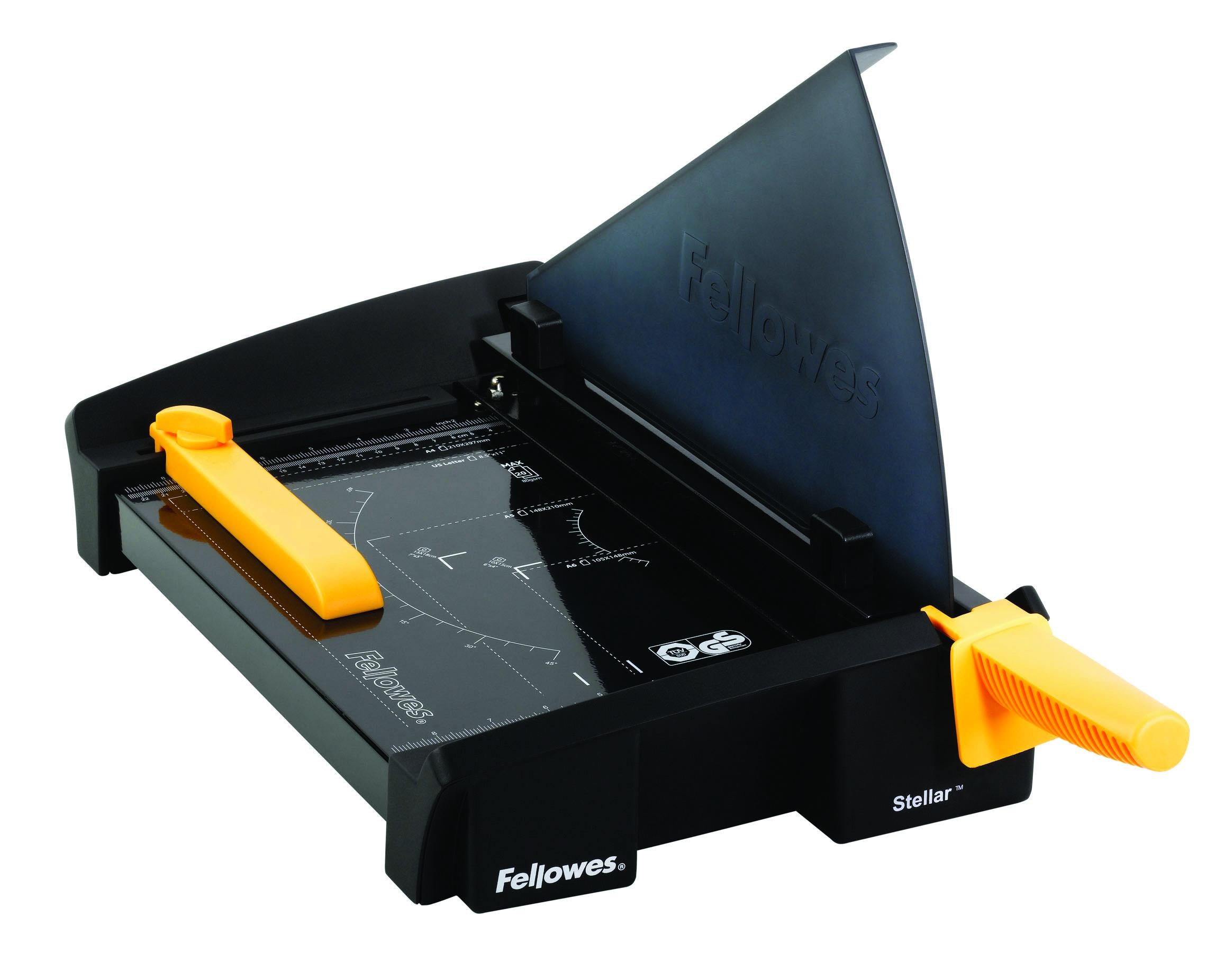 Fellowes Hebel-Schneidemaschine Stellar – 380 mm, bis A4, 20 Blätter