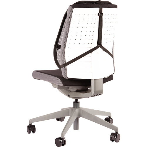Fellowes Rückenstütze Netz Professional Series – 30,3×37×19,5 cm, schwarz