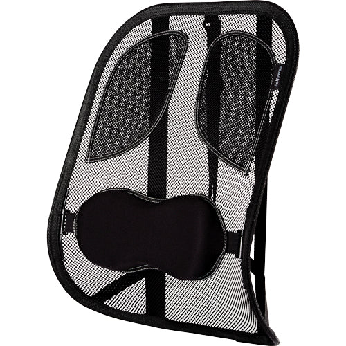 Fellowes Rückenstütze Netz Professional Series – 30,3×37×19,5 cm, schwarz