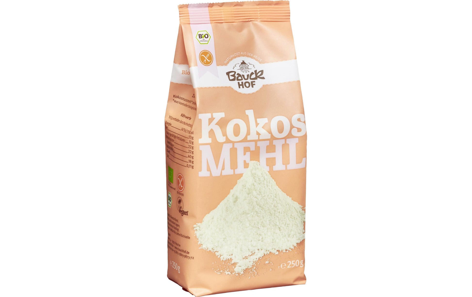 Bauck Mühle Kokosmehl teilentölt, Bio, glutenfrei