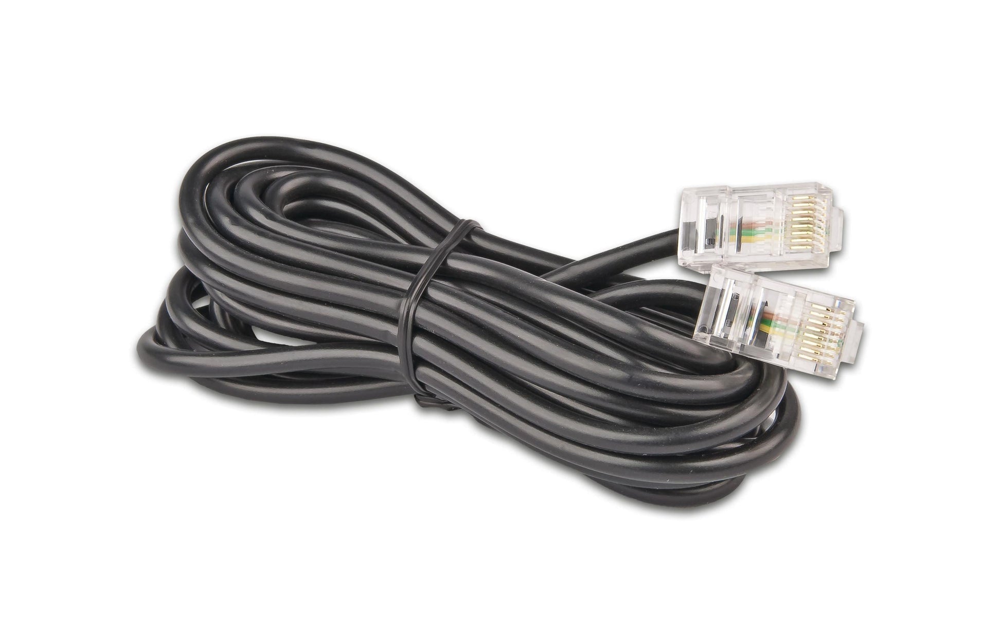 Wirewin Patchkabel – Cat.3, 1 m, Schwarz, RJ-45