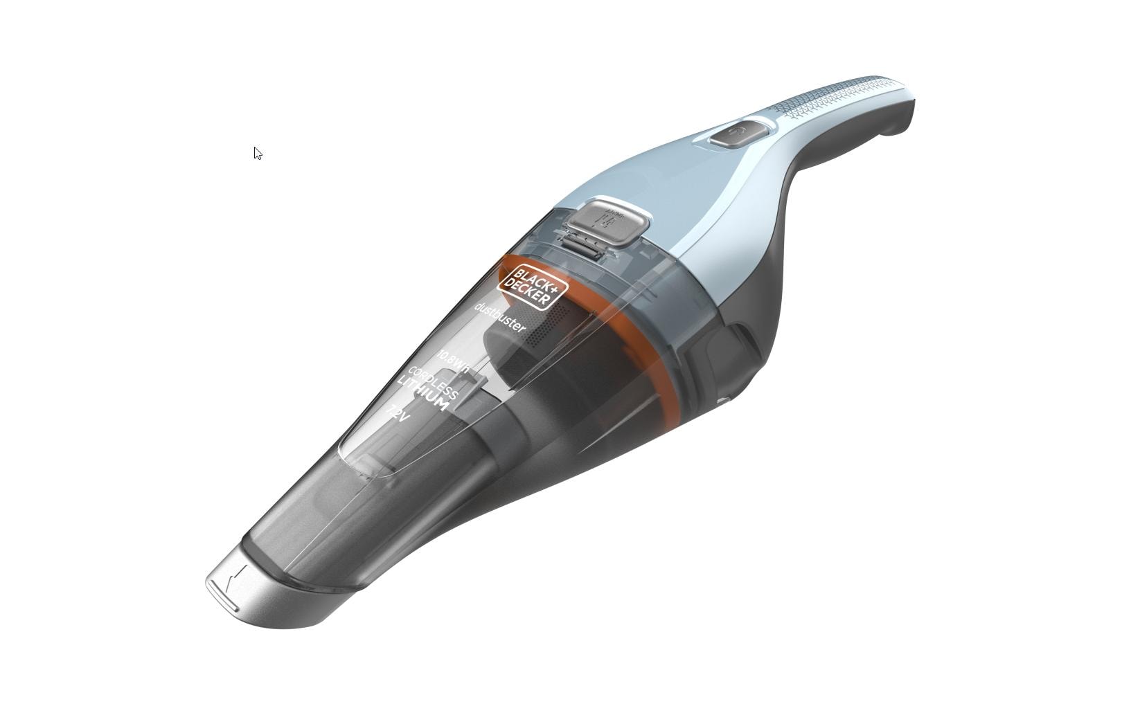 Black & Decker BLACK+DECKER Staubsauger – 1500 mAh, 0,4 l, Akkubetrieb, 1 Stufe