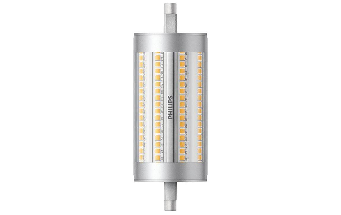 Philips LED-Leuchtmittel R7s 118 mm – Warmweiss 3000 K, 2460 lm, 17,5 W, dimmbar – 1 Stk. – CorePro