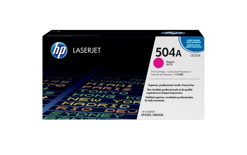 HP Toner 504A – magenta, 7000 Seiten