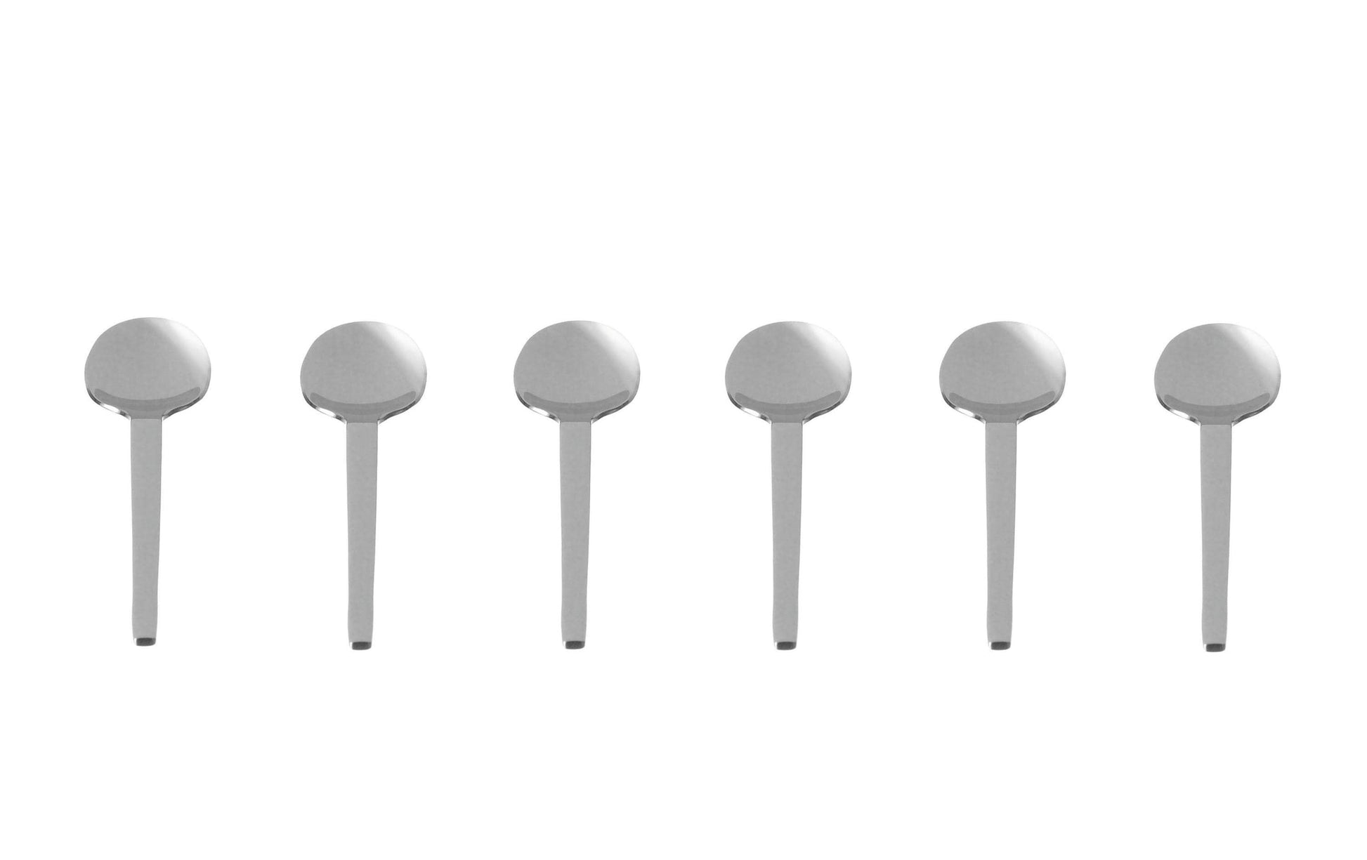 LEONARDO Latte Macchiato Löffel – Edelstahl, 15 cm, Silber, spülmaschinenfest, 12 Stk.