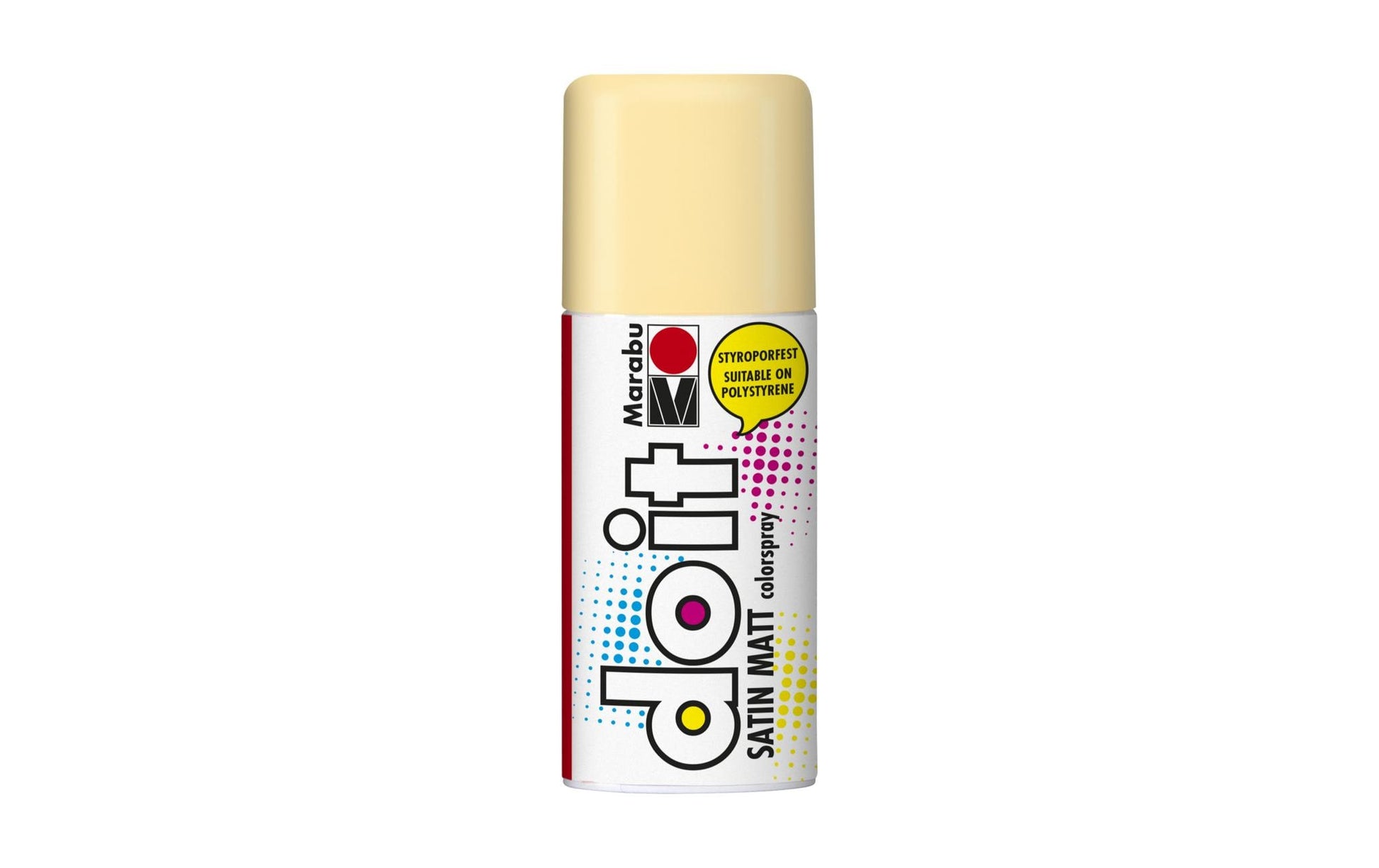 Marabu do it Farbspray – Sand, seidenmatt – 150 ml – für Glas, Metall, Holz