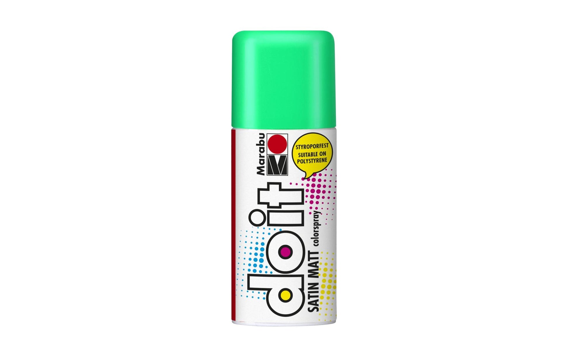 Marabu do it Farbspray – Minze, seidenmatt – 150 ml – für Glas, Holz, Metall