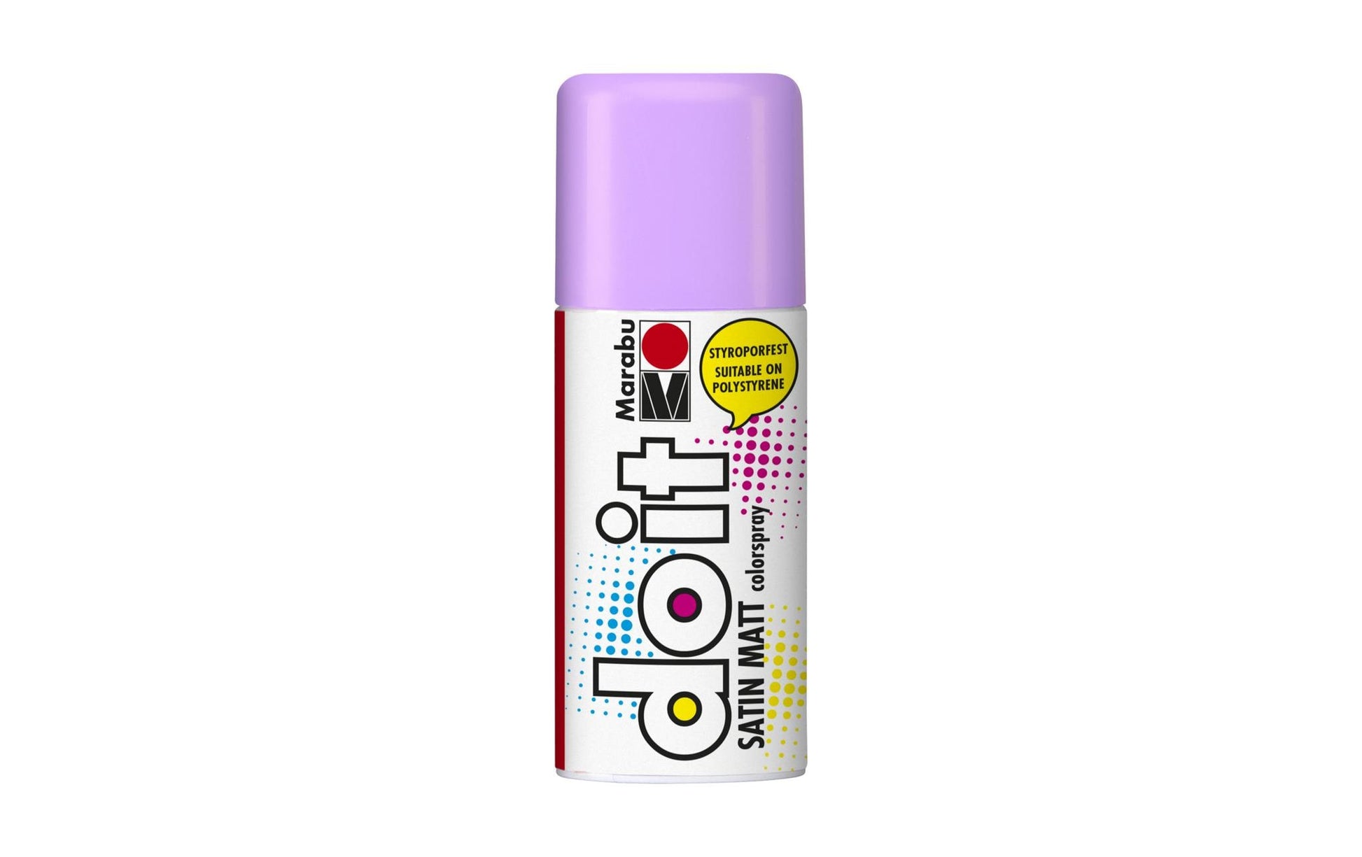 Marabu Farbspray – Lavendel, seidenmatt – 150 ml – für Glas, Holz, Metall