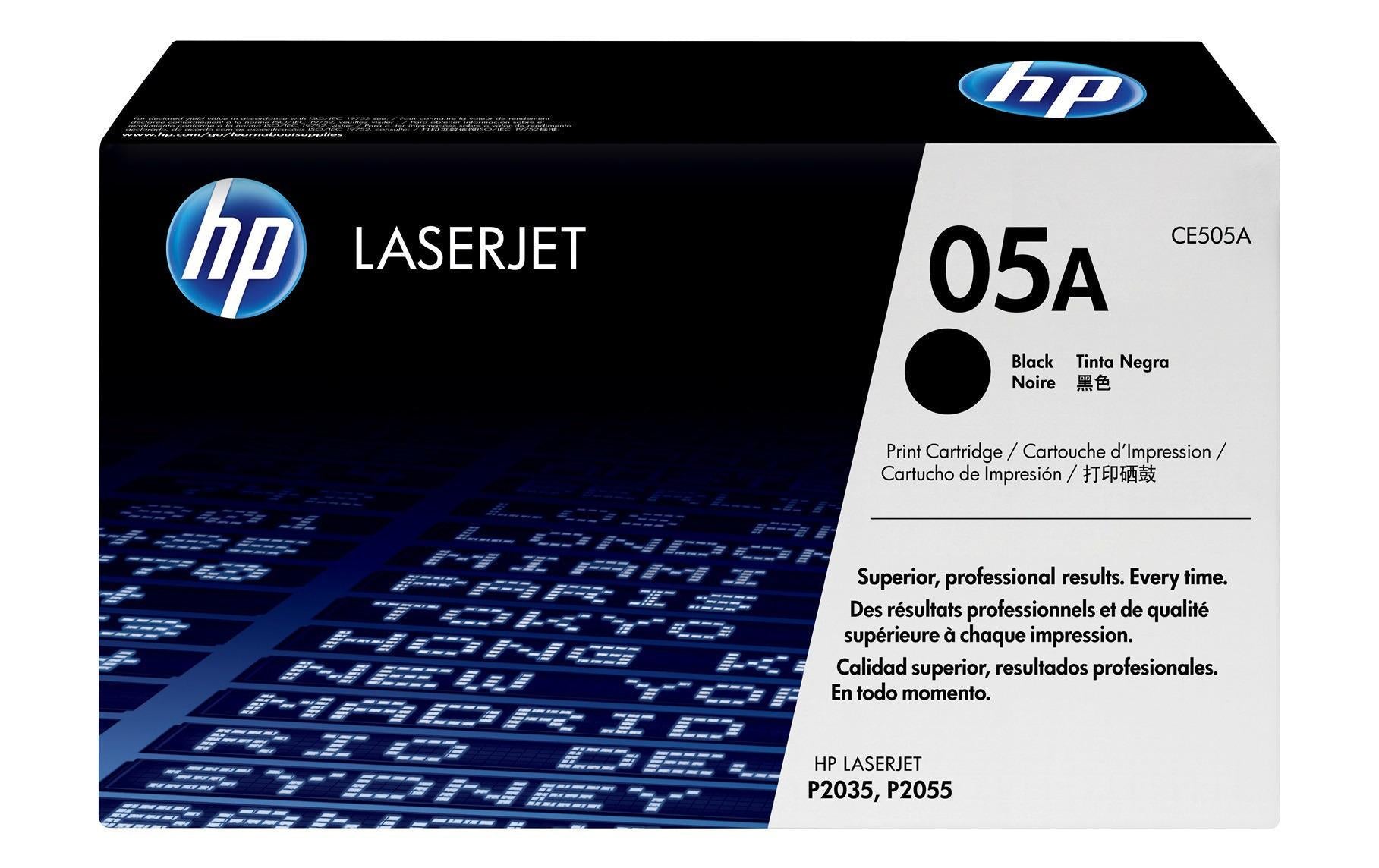 HP Toner 05A – schwarz, 2300 Seiten