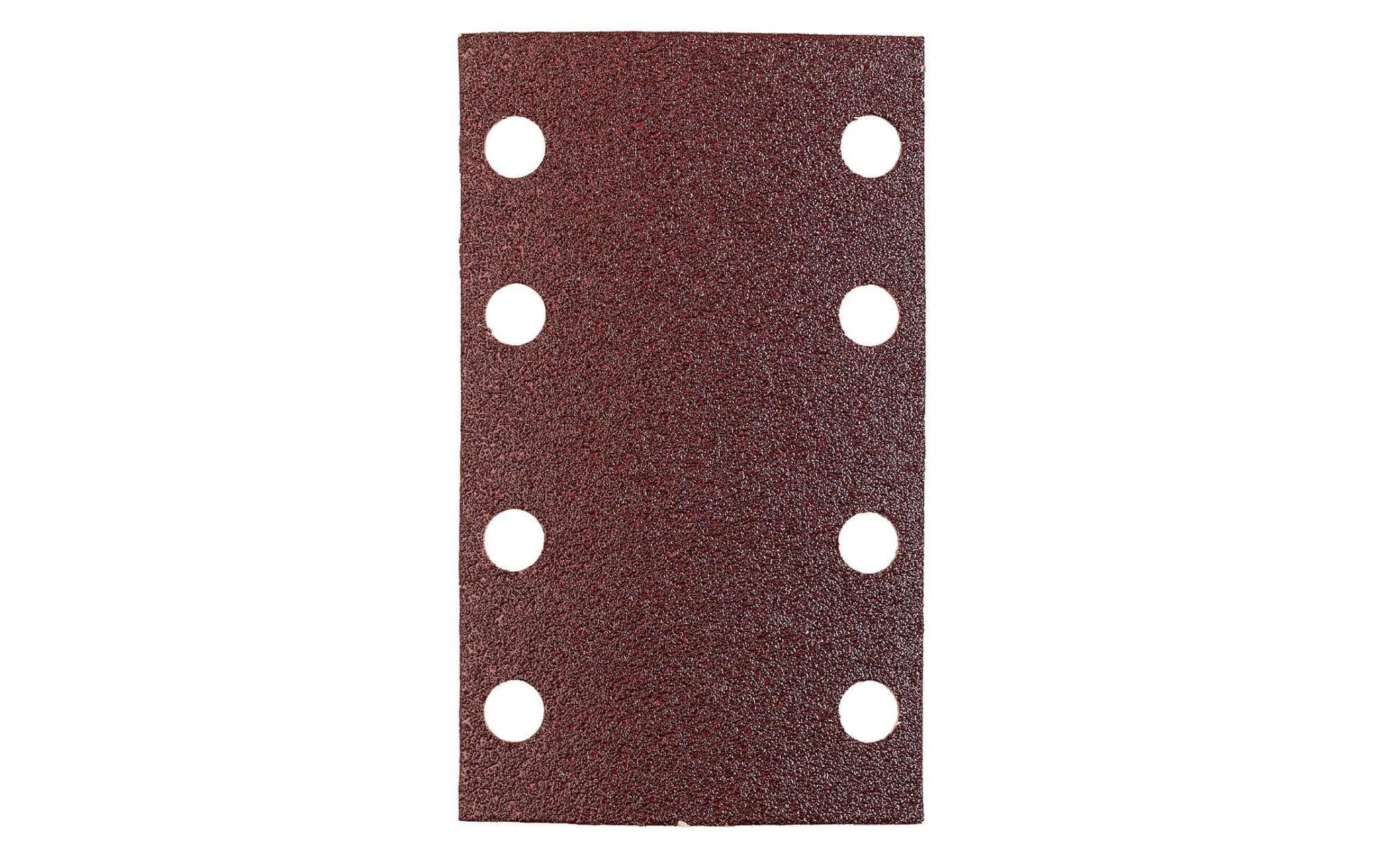 kwb Sandpapier – Klstr.Korund Gelocht K 40, 13,3 × 8,0 cm, 5 Stück pro Packung