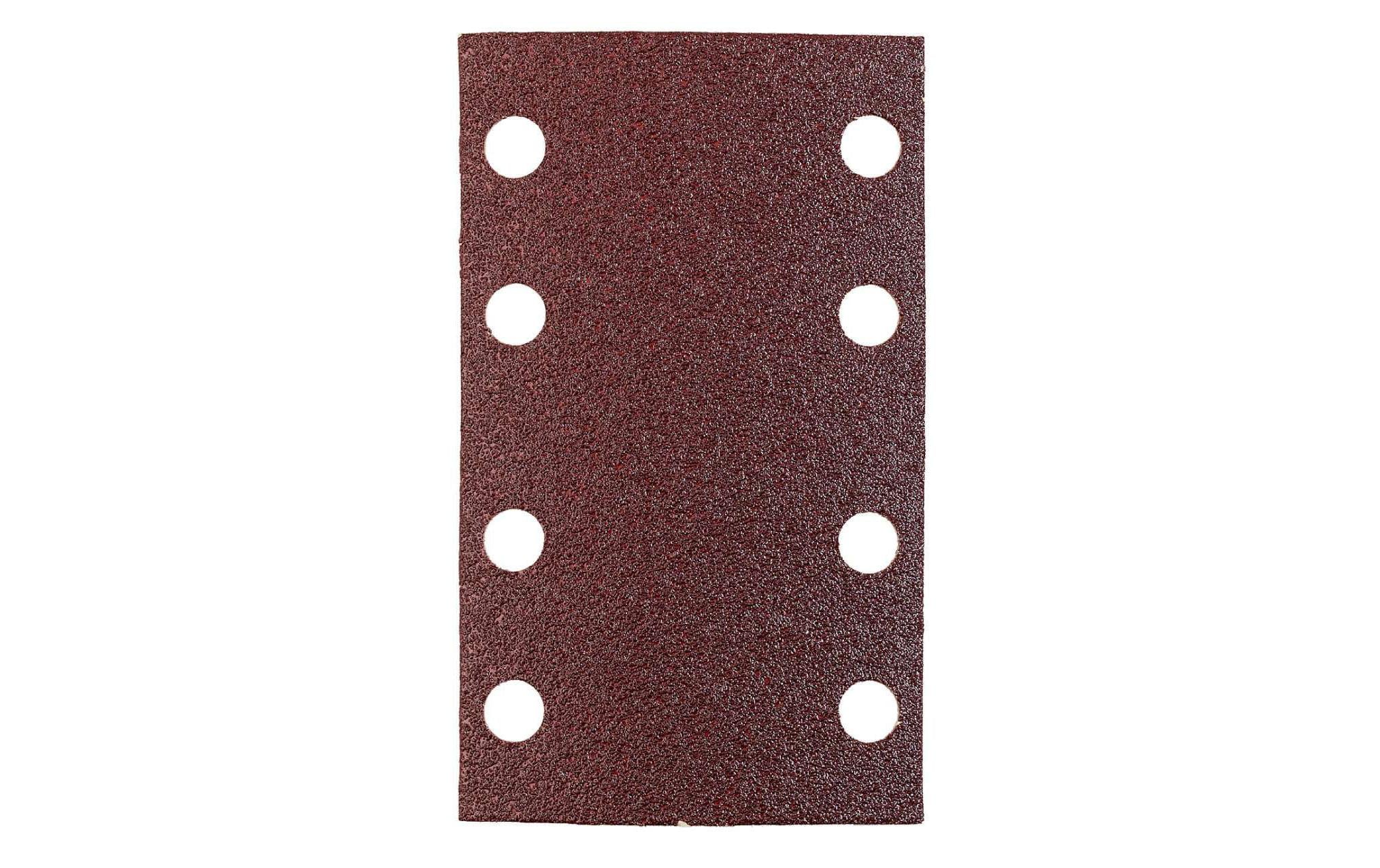 kwb Sandpapier – Klstr.Korund Gelocht K 40, 13,3 × 8,0 cm, 5 Stück pro Packung