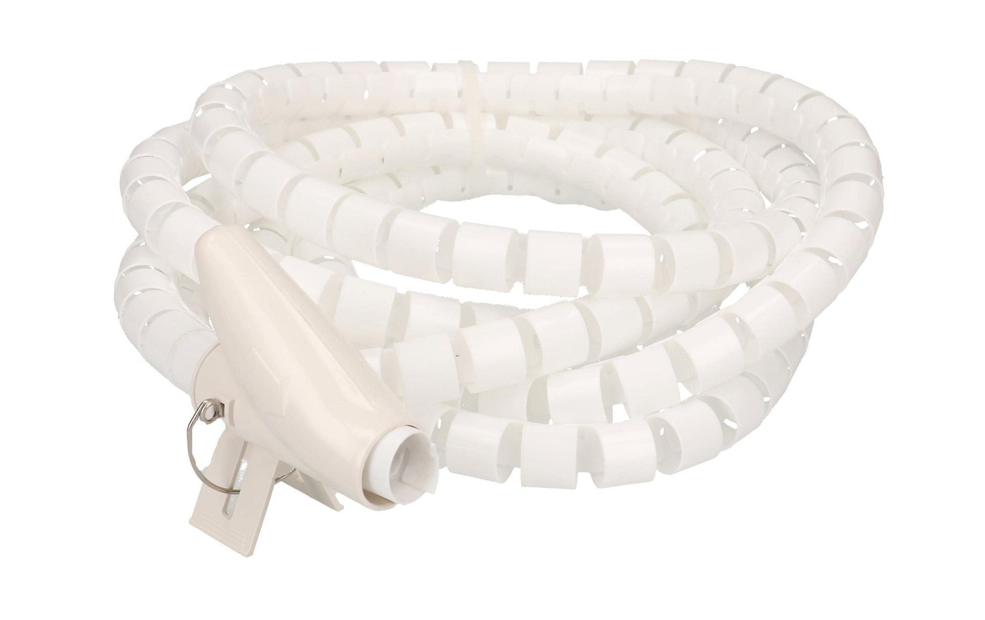 Max Hauri AG Max Hauri Kabelschlauch, Ø 20 mm × 3 m, inkl. Einführhilfe – weiss