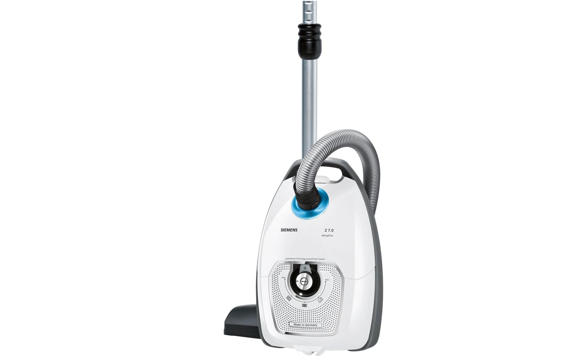 Siemens Bodenstaubsauger VSZ7442S – 650 W, 4 l, Netzbetrieb, 2 Aufsätze