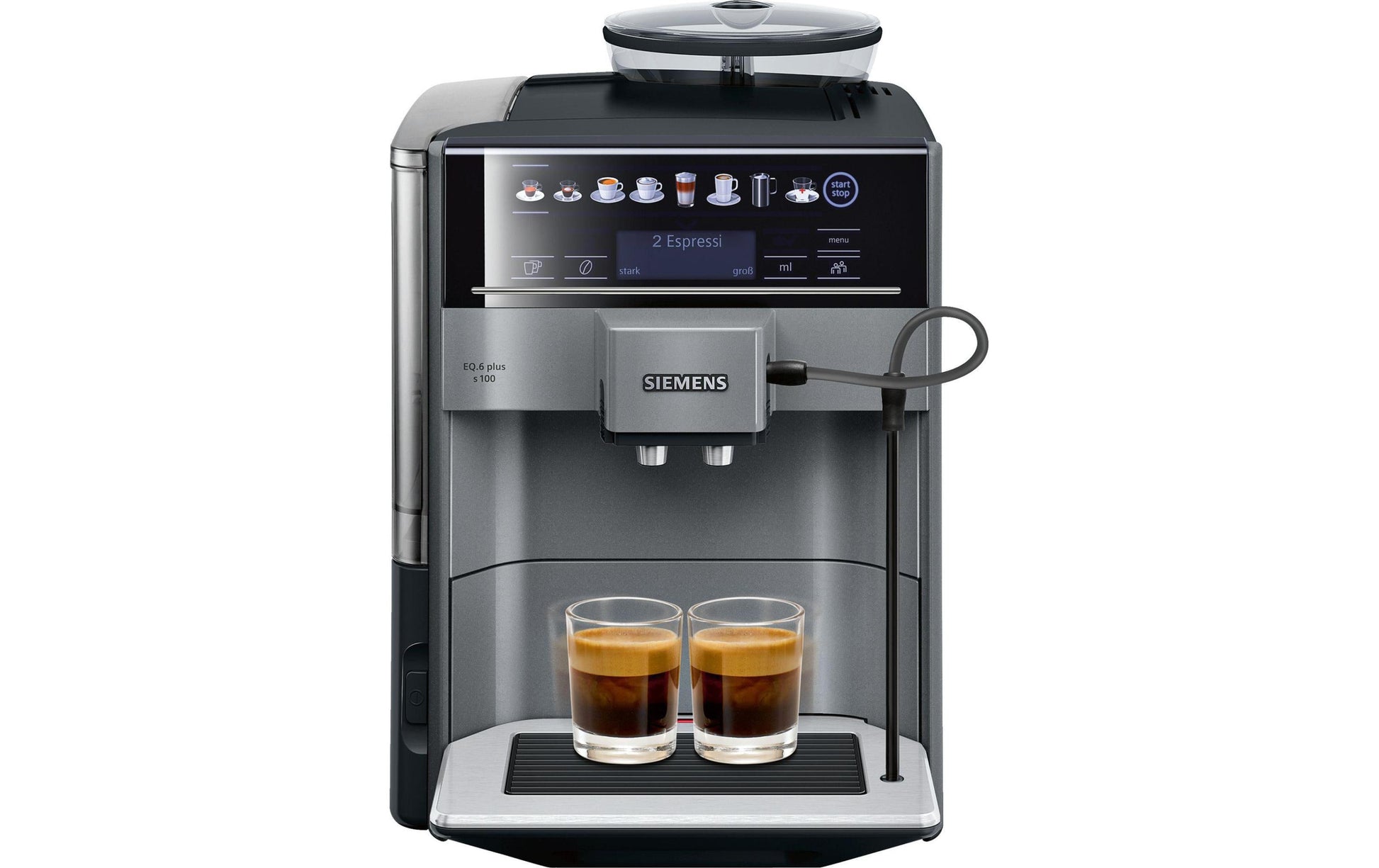 Siemens EQ.6 TE651509DE Kaffeevollautomat – 15 bar, 1,7 l, 300 g, Schwarz