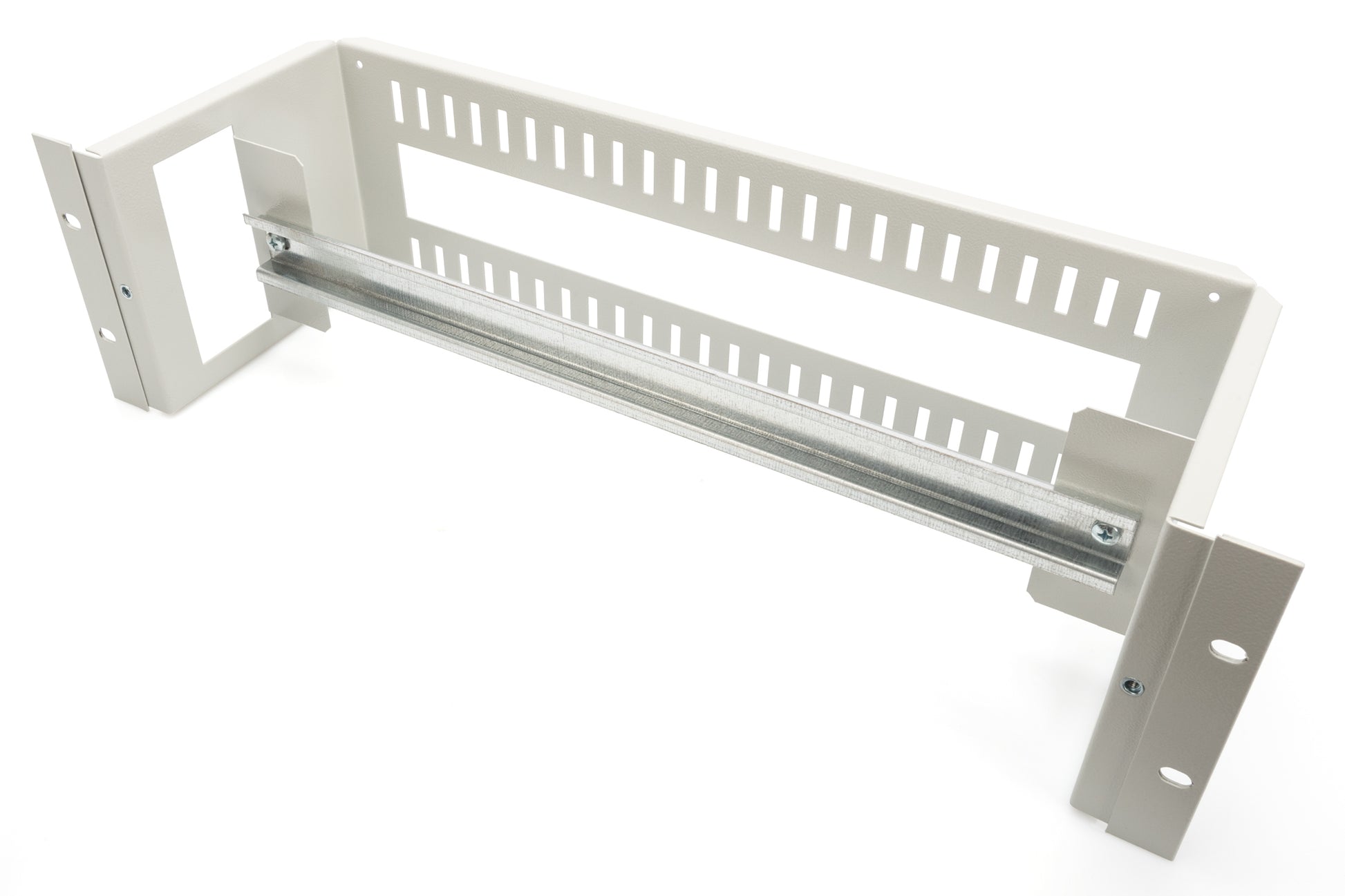 Digitus 483 mm Hutschienenträger – Regal-Schiene – 19" Rack, 3U, 135×480×150 mm, Grau