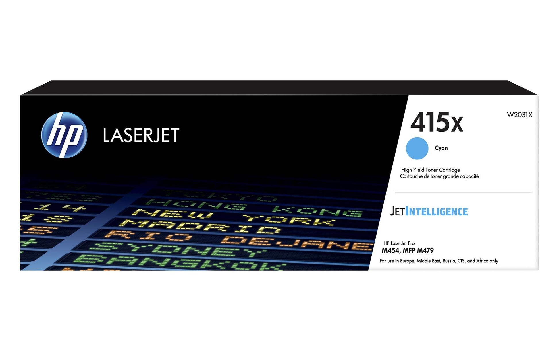 HP Toner 415X – cyan, 6000 Seiten
