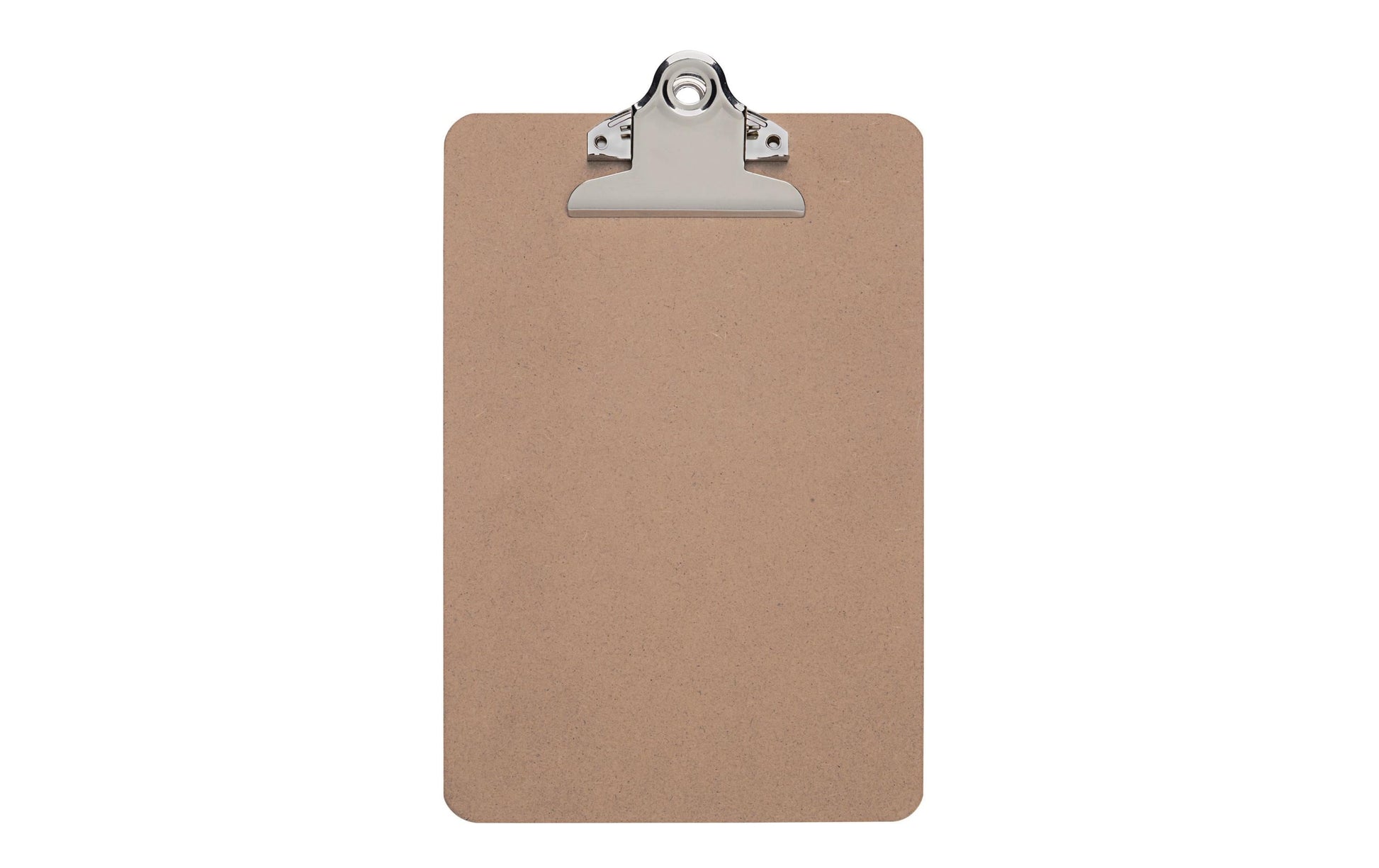MAULclassic Klemmbrett A5 – Hartfaser, Braun – 12er-Pack