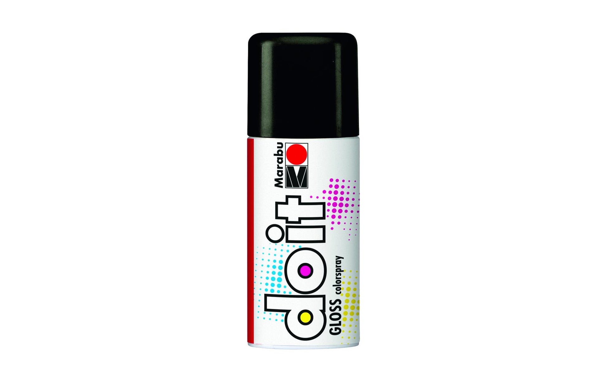 Marabu do it Farbspray – Schwarz, glänzend – 150 ml