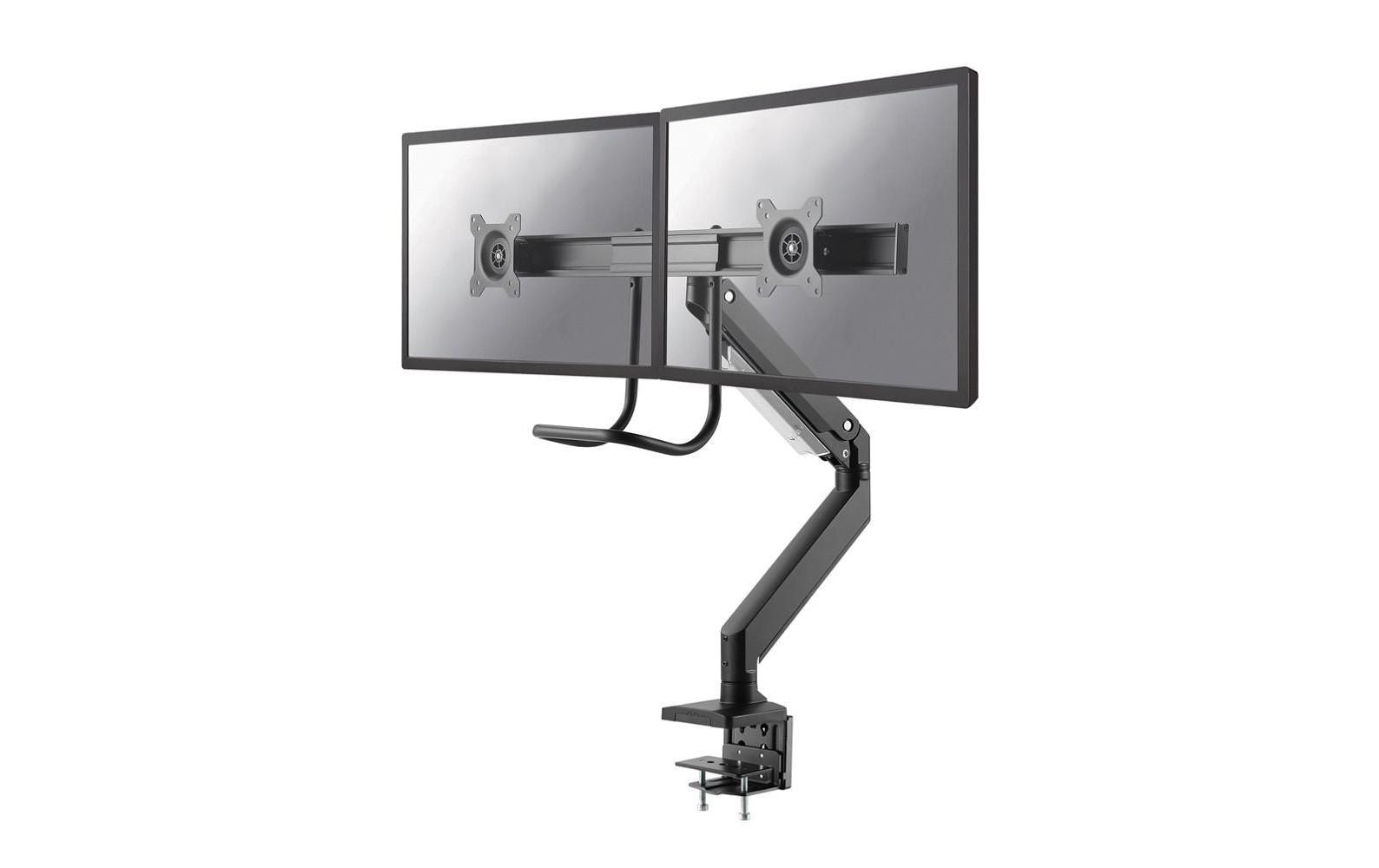 Neomounts Nm-D775D – Monitorarm, Dual, bis 32", Neigen/Schwenken/Drehen, Schwarz