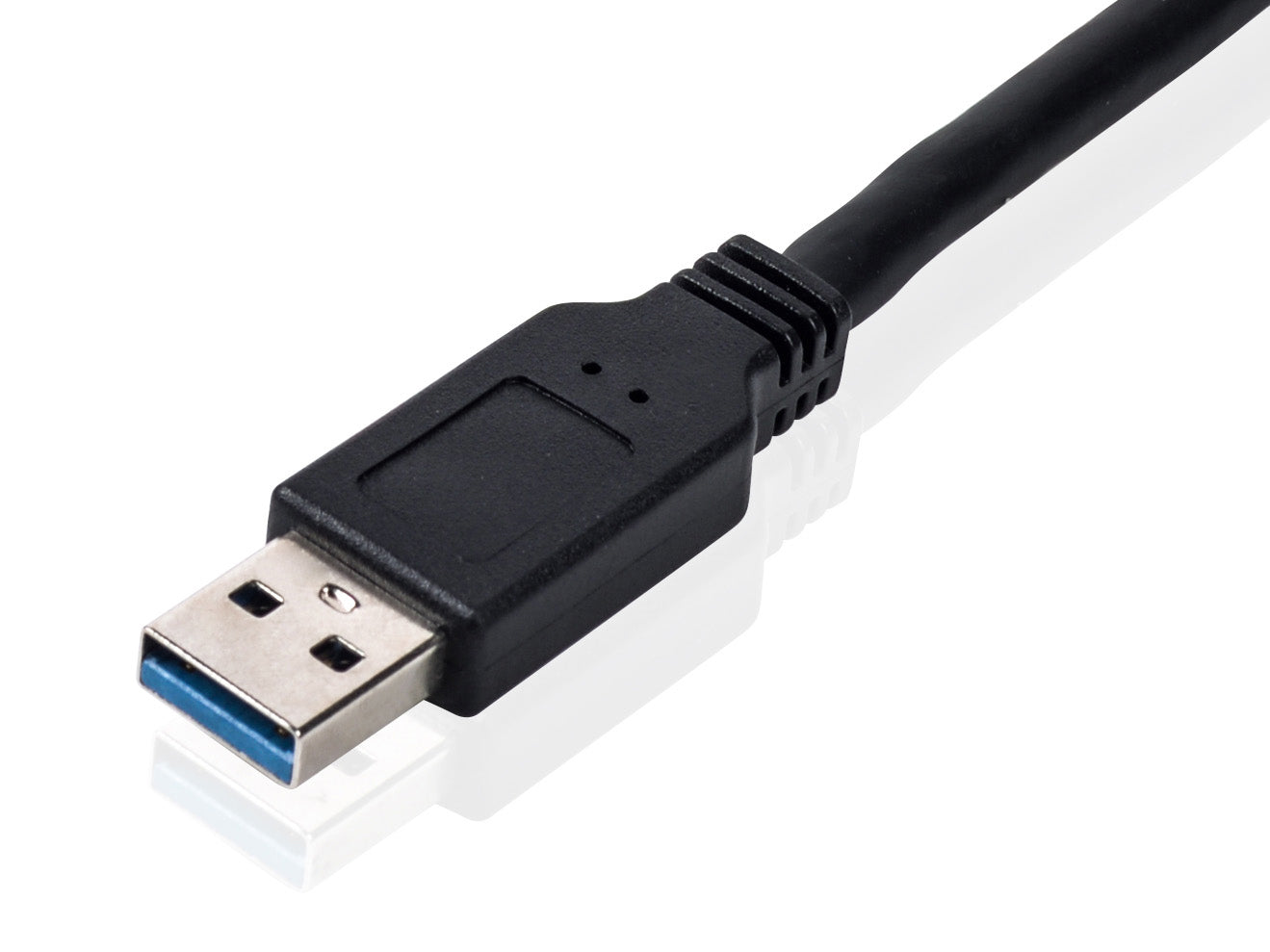 Equip Adapter USB-A zu SATA – USB 3.2 Gen 1 (5 Gbit/s), UASP, 0,5 m, Schwarz