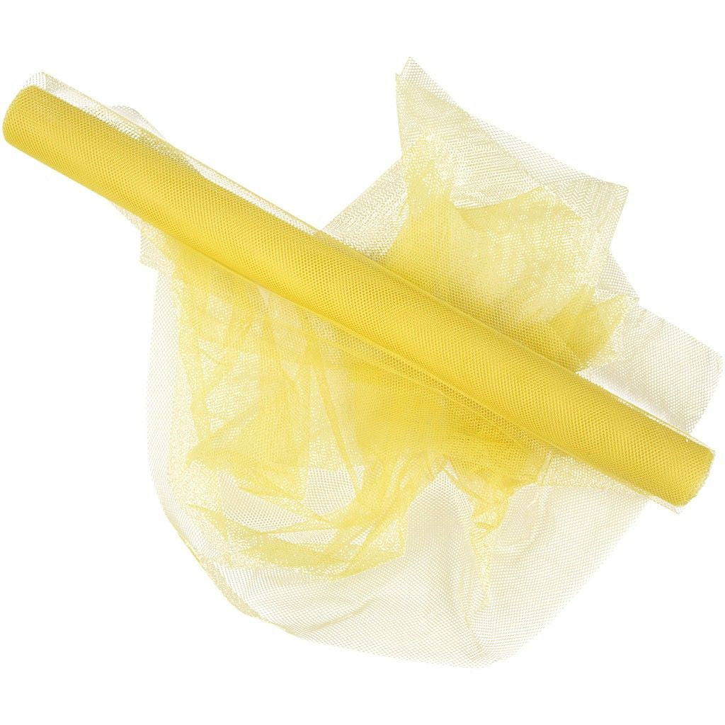 Creativ Company Geschenkpapier Polyester Gelb – 50 cm × 5 m