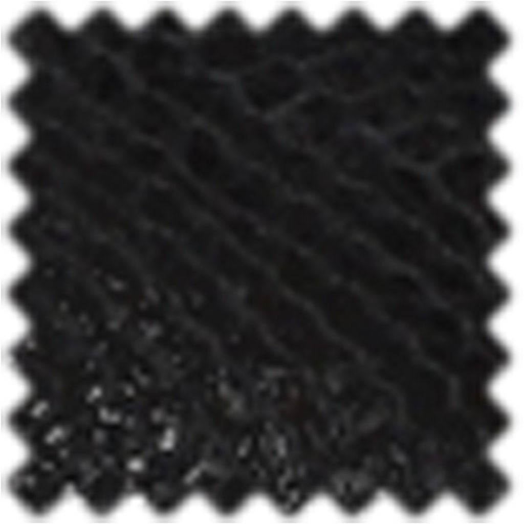 Creativ Company Dekostoff (Tüll), Polyester, Schwarz, 50 cm × 5 m, 1 Stk.