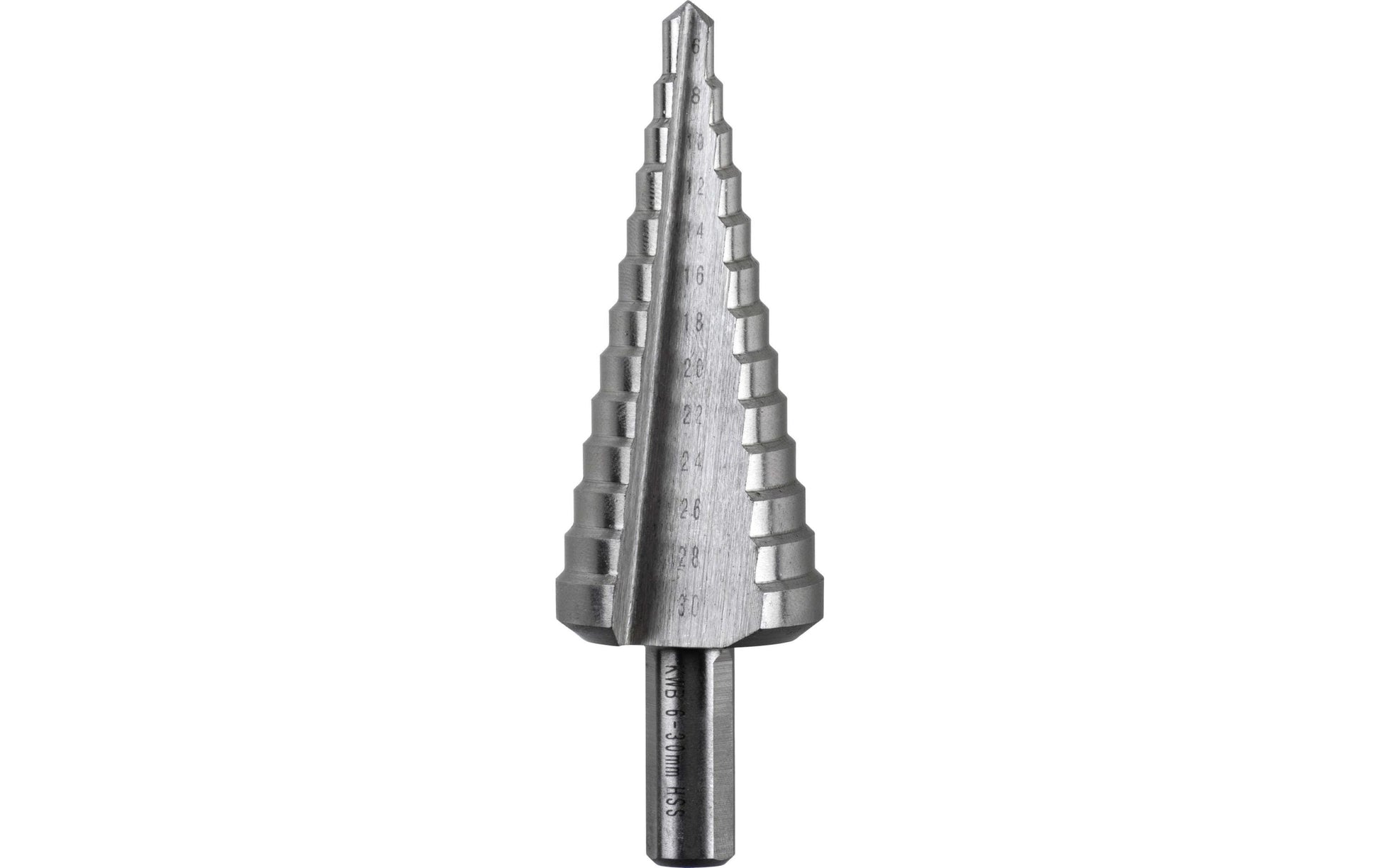 kwb Stufenbohrer 6–30 mm HSS Zylinderschaft – für Metall & Kunststoff