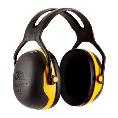 3M Peltor Kapselgehörschutz Komfort X2A – SNR 31 dB, Kopfbügel, Schwarz