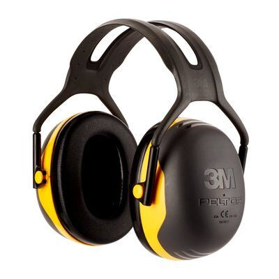 3M Peltor Kapselgehörschutz Komfort X2A – SNR 31 dB, Kopfbügel, Schwarz