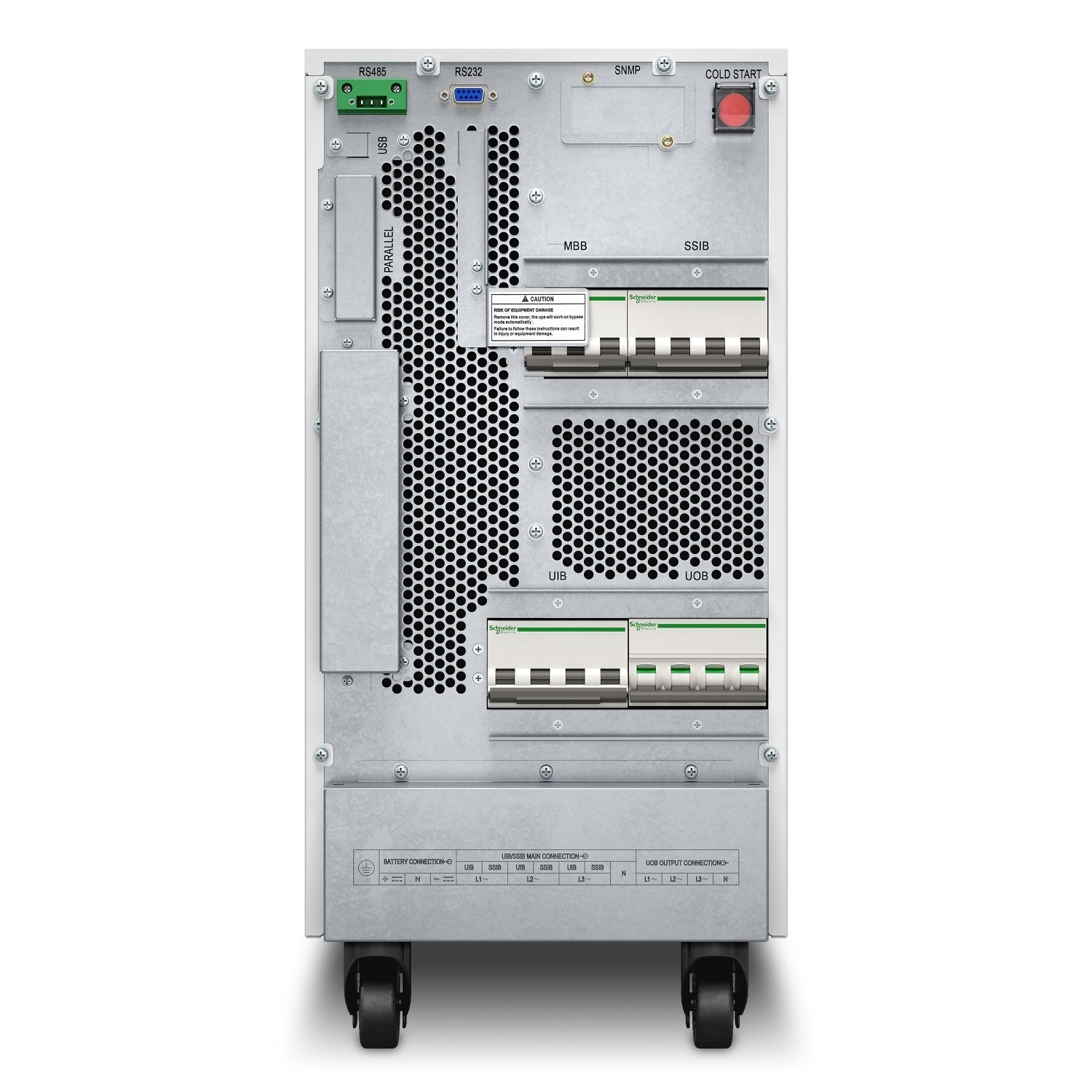 APC E3SOPT002 Redundantes Netzteilmodul (Parallel-Kit) für Easy UPS3S – Tiefe 432 mm, Höhe 51 mm, 2,27 kg