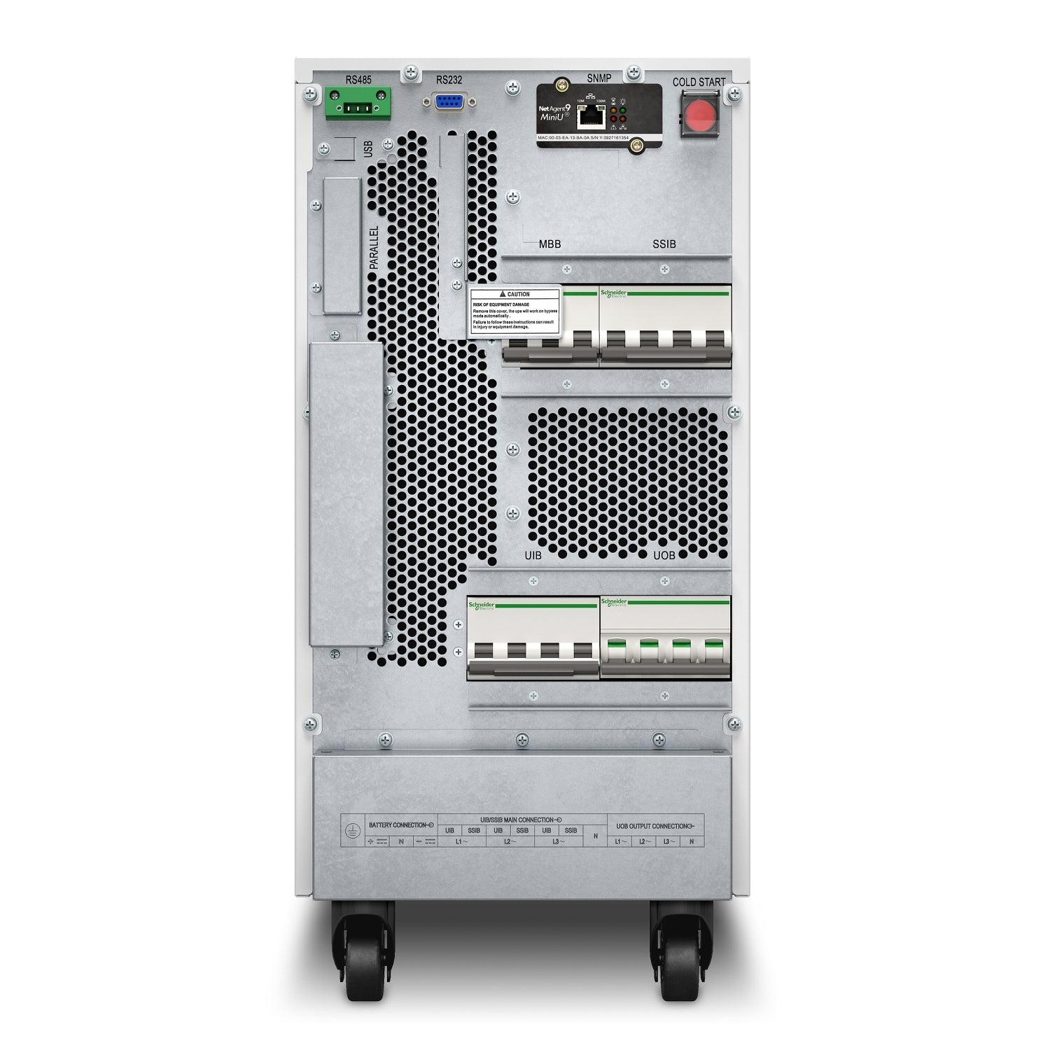 APC E3SOPT002 Redundantes Netzteilmodul (Parallel-Kit) für Easy UPS3S – Tiefe 432 mm, Höhe 51 mm, 2,27 kg