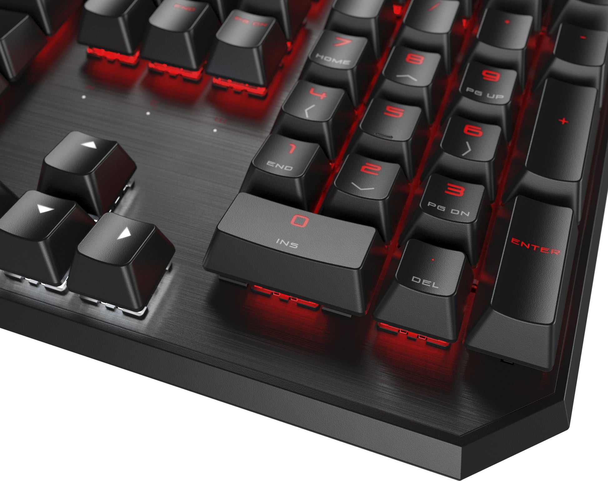 HP OMEN by Sequencer – Gaming-Tastatur – Mechanisch, Kabelgebunden, USB – Beleuchtet – Schwarz