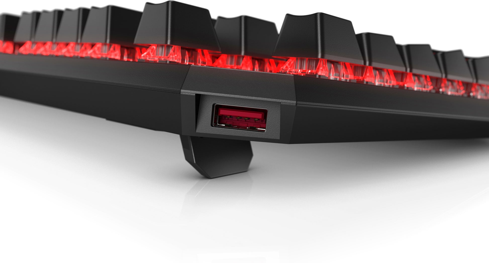 HP OMEN by Sequencer – Gaming-Tastatur – Mechanisch, Kabelgebunden, USB – Beleuchtet – Schwarz