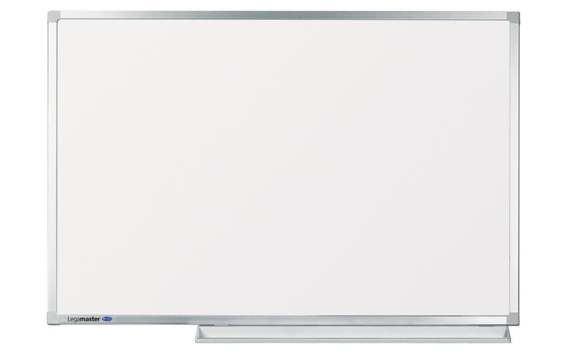 Legamaster Whiteboard – 120 × 90 cm, Emaille, magnetisch, Aluminiumrahmen, Wandmontage