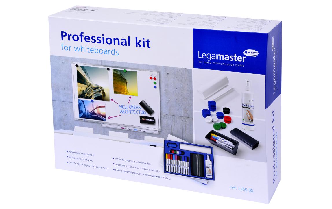 Legamaster Starter-Kit – für Whiteboards, inkl. 5 Haftmagnete 35 mm – 77-teilig