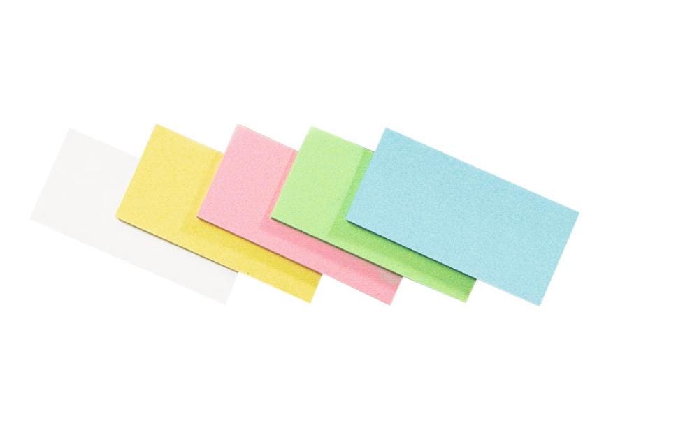 Legamaster Moderationskarten – für 95 × 200 mm quer – Papier, farbig sortiert, 500 Stück