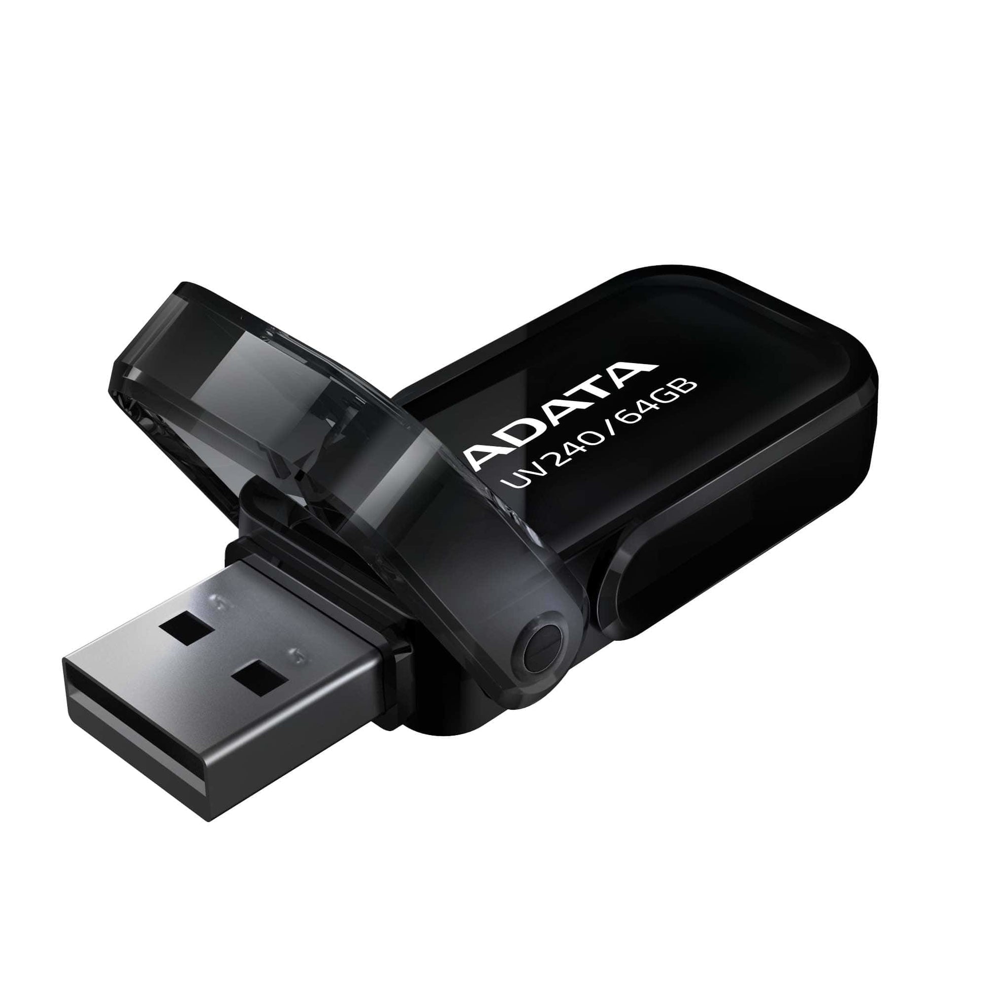ADATA UV240 – 64 GB USB 2.0 Flash-Laufwerk, USB-A, Schwarz