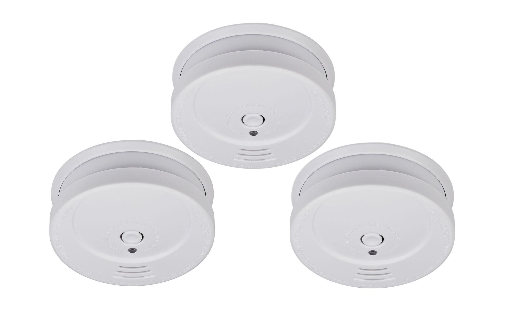 Brennenstuhl RM C 9010 – Funk-Rauchmelder, 85 dB, EN 14604 – Weiss (3er-Pack)