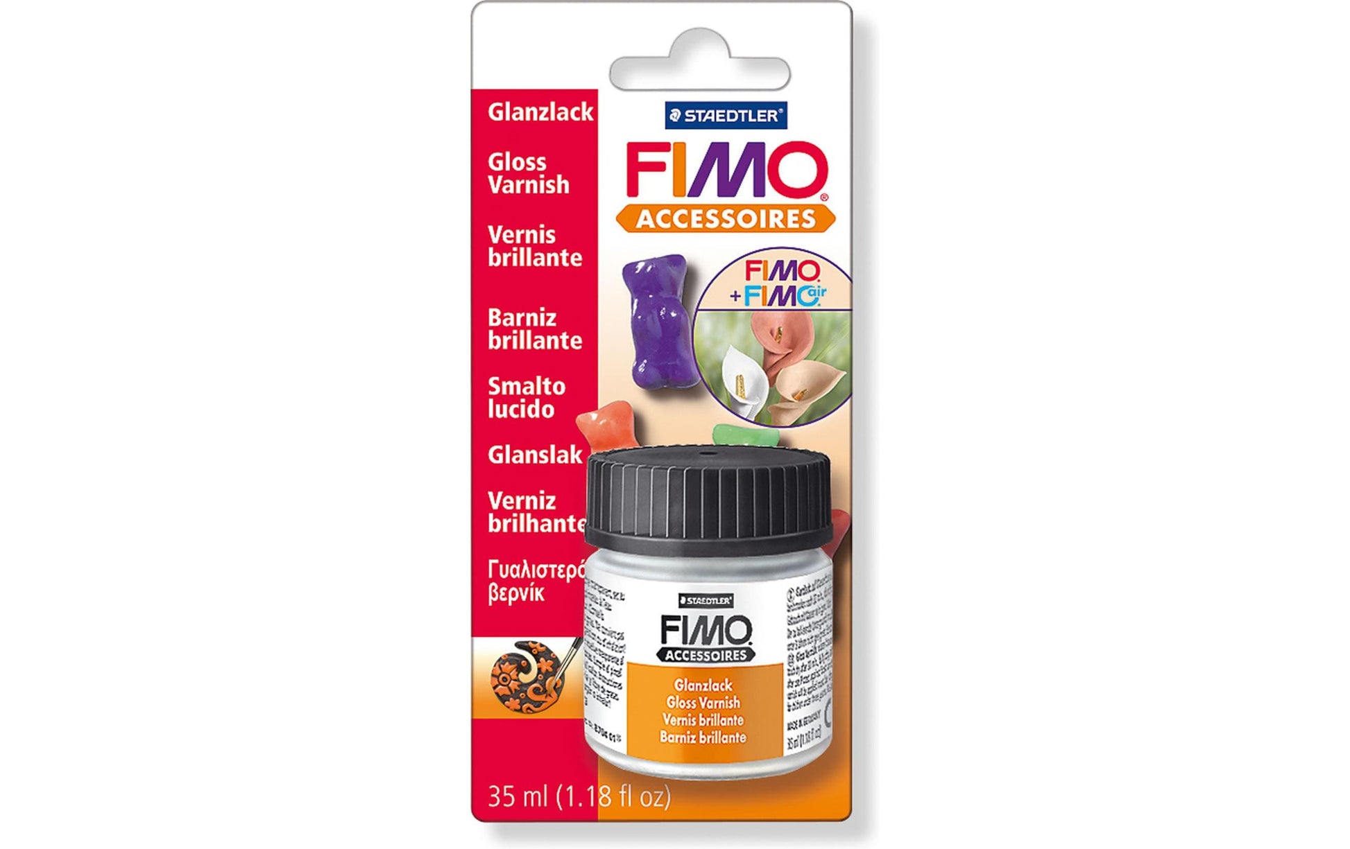 Staedtler FIMO Klarlack – Transparent, glänzend – 35 ml
