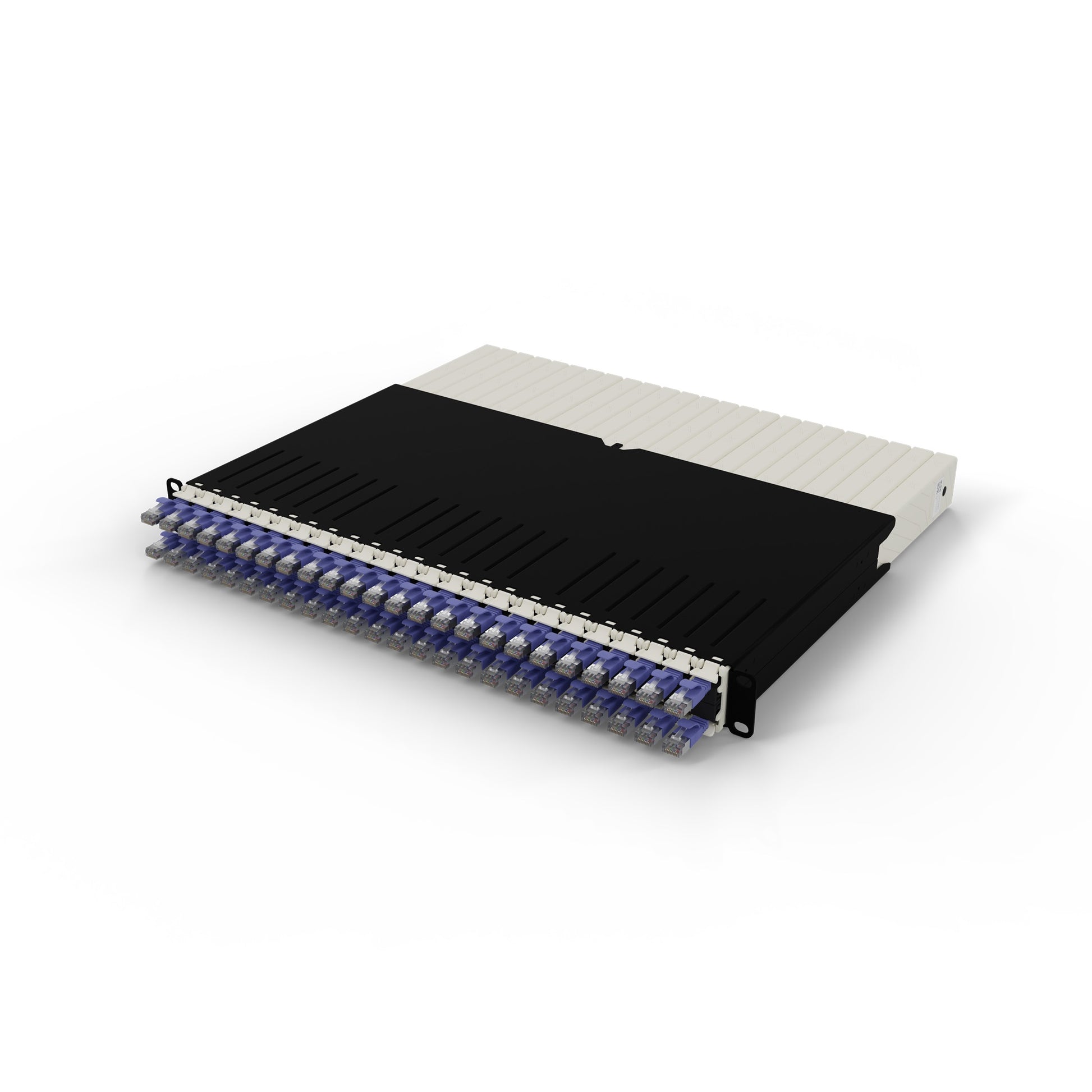 Patchbox Netzwerkkabel – Violett, geschirmt