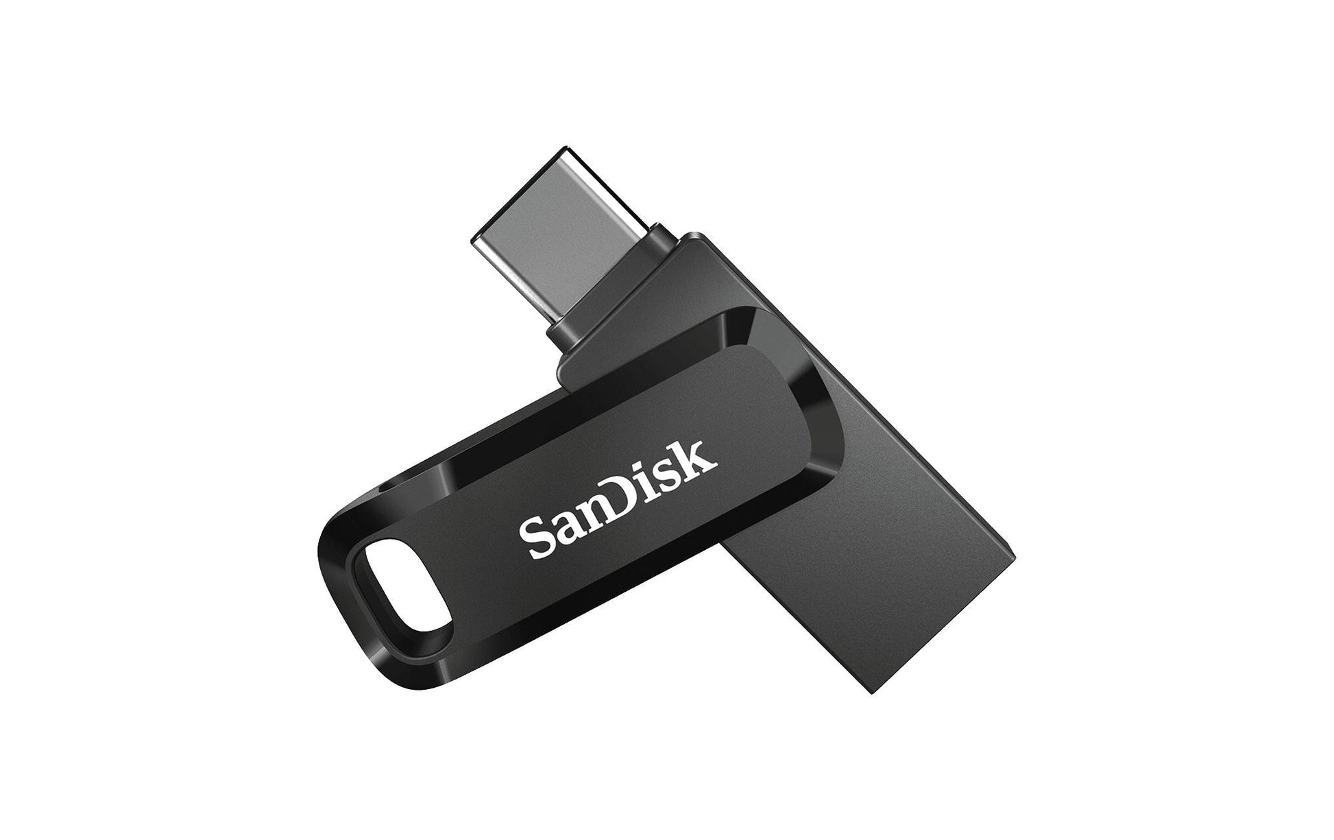 SanDisk Ultra Dual Drive Go USB-Stick – 256 GB, USB-A/USB-C (USB 3.2 Gen 1), Drehring